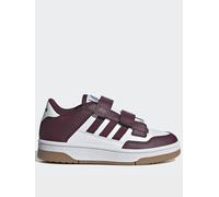 adidas Sportswear Kids Rapid Court Trainers- White/burgundy, White/Burgundy, Size 10 Younger White/Burgundy