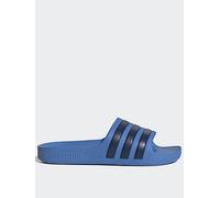 adidas Sportswear Kids Unisex Adilette Aqua, Rayblu/Dkblue/Rayblu, Size 2 Older Rayblu/Dkblue/Rayblu