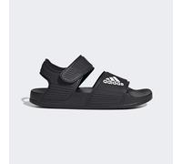 adidas Sportswear Kids Unisex Adilette Sandals - Black/White - Size UK 6