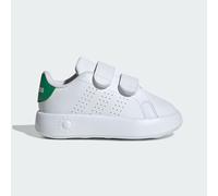 adidas Sportswear Kids Unisex Advantage Shoes - White - Size UK 7.5 Infant