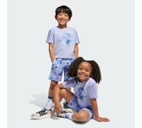 adidas Sportswear Kids Unisex DISNEY LILO & STITCH T-SHIRT SET - Purple Cotton - Size 7-8Y