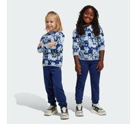 adidas Sportswear Kids Unisex Disney Mickey Mouse Jogger Set - Blue - Size 7-8Y