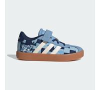 ADIDAS Sportswear Kids Unisex DISNEY MICKEY VL COURT SHOES CHILDREN - Pale Blue Leather - Size UK 10 Kids