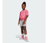 adidas Sportswear Kids Unisex DISNEY MINNIE MOUSE T-SHIRT SET - Pink Cotton - Size 5-6Y