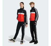 adidas Sportswear Kids Unisex Essentials 3-Stripes Tiberio Track Suit - Black Recycled Material - Size 7-8Y