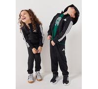 adidas Unisex Kids ESSENTIALS CLIMACOOL TRACKSUIT, black/white, 7-8 Years