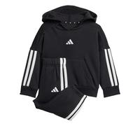 ADIDAS Sportswear Kids Unisex Essentials Joggers Set - Black/White Cotton - Size 2-3Y