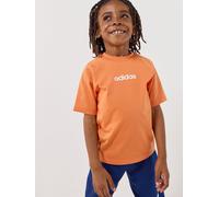 adidas Sportswear Kids Unisex Essentials T-Shirt, Dusky Orange, Size 7-8 Years Dusky Orange