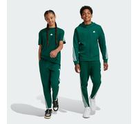 adidas Sportswear Kids Unisex Future Icons 3-Stripes Ankle-Length Pants - Green Cotton - Size 11-12Y