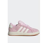 adidas Sportswear Kids Unisex Grand Court 00s Shoes - Pink, Clear Pink/Off White/Gum10, Size 1 Older Clear Pink/Off White/Gum