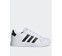 adidas Sportswear Kids Unisex Grand Court 20 Trainers, Ftwwht/Cblack/Cblack, Size 12 Younger Ftwwht/Cblack/Cblack