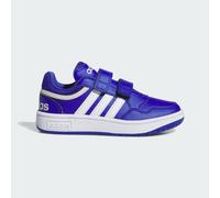 adidas Sportswear Kids Unisex Hoops Lifestyle Basketball Hook-and-Loop Shoes - Sapphire - Size UK 1