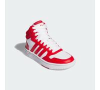 adidas Sportswear Kids Unisex Hoops Mid Shoes - Coral - Size UK 6.5
