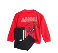 adidas Sportswear Kids Unisex Marvel Spider-Man Jogger Set - Red - Size 12-18M