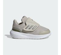 adidas Sportswear Kids Unisex RunFalcon 3.0 Hook-and-Loop Shoes - Beige - Size UK 4 Infant