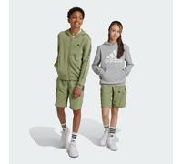 adidas Sportswear Kids Unisex Street Jam Woven Cargo Shorts - Green Recycled Material - Size 15-16Y