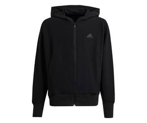ADIDAS Sportswear Kids Unisex Z.N.E. Woven Full-Zip Track Jacket - Black recycled_material - Size 9-10Y