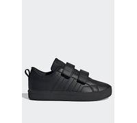 adidas Sportswear Kid's Vs Pace 20 Velcro Trainers - Black, Core Black/Core Black, Size 13.5 Younger Core Black/Core Black
