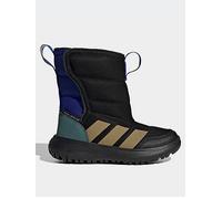 adidas Sportswear Kid's Winterplay C Trainers, Core Black/Khaki/Preloved Teal, Size 13 Younger Core Black/Khaki/Preloved Teal