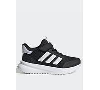adidas Unisex Kids X_PLR Hook and Loop Shoes Kids, core Black/Cloud White, 1 UK