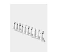 adidas Unisex LINEAR CUSHIONED CREW SOCK 1O PAIR PACK, white/black, 4.5-6