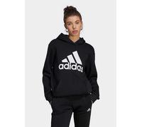 adidas Sportswear Logo Embroidered Hooded Sweatshirt Black/white