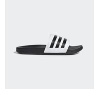 adidas Sportswear Mens Adilette Comfort Slides - White & Black - Size UK 5