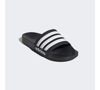 adidas Sportswear Mens Adilette Shower Slides - Black/White - Size UK 8