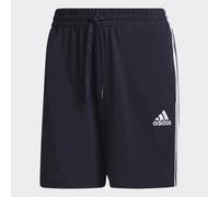 adidas Sportswear Mens AEROREADY Essentials 3-Stripes Shorts - Navy Cotton - Size Medium