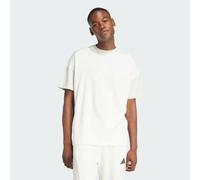 ADIDAS Sportswear Mens ALL SZN Colorblock Tee - White/Green - Size Small