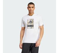 adidas Sportswear Mens Badge of Sport Tee - White Cotton - Size 6XL