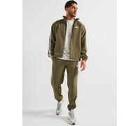 adidas Sportswear Men's Basic 3 Stripes Woven Tracksuit, Olive Strata, Size Xl, Men Olive Strata