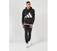 adidas Sportswear Men's Big Logo Hooded Tracksuits, Black, Size Xl, Men Black