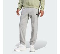 ADIDAS Sportswear Mens Brand Love French Terry Eşofman Altı - Light Grey Cotton - Size Medium