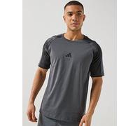 adidas Men's CAMO T-Shirt, Grey six/Multicolor, S
