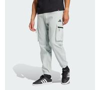 adidas Sportswear Mens City Escape Premium Cargo Pants - Light Grey Recycled Material - Size X-Small