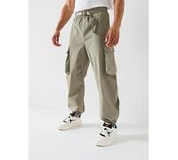 adidas Sportswear Men's City Tech Windbreaker Pants, Silver Pebble, Size L, Men Ilver Pebble