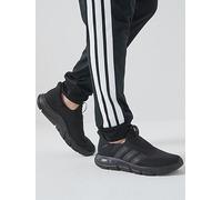 adidas Sportswear Mens Cloudfoam Flex Lounge Rapidfit Slip-on Trainers, Black, Size 9, Men Black