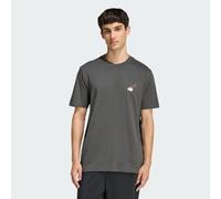 ADIDAS Sportswear Mens COFFEE CAFE CHEESECAKE GRAPHIC T-SHIRT - Grey - Size Medium