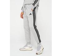adidas Essentials Fleece Tapered Cuff 3-Stripes Joggers 2XL Grey