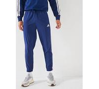 adidas Sportswear Men's Essential 3-stripe Woven Pant, Dark Blue/White, Size S, Men Dark Blue/White