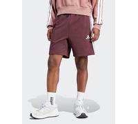 adidas Sportswear Men's Essential 3-stripes French Terry Short - Red, Aurora Ruby, Size L, Men Aurora Ruby