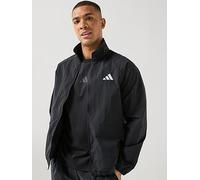 Adidas Essential Small Logo Windbreaker Jacket Black S Men