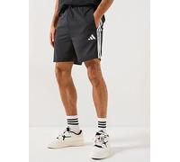 adidas Sportswear Men's Essentials 3-Stripe Chelsea Shorts - Black/White, Black/White, Size M, Men Black/White