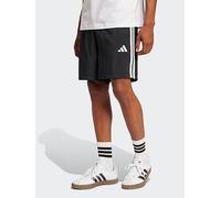 adidas Men's Essential Three Stripes Chelsea Base Short, Black/White, XL