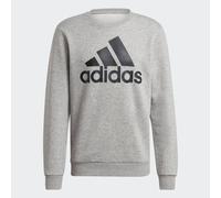 adidas Sportswear Mens Essentials Big Logo Sweatshirt - Light Grey material_cotton - Size Medium