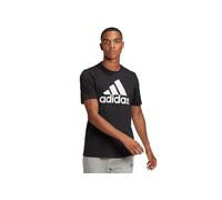adidas Sportswear Mens ESSENTIALS BIG LOGO TEE - Black Cotton - Size X-Small