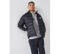 adidas Sportswear Men's Essentials Climawarm 3 Stripes Down Jacket, Black, Size M, Men Black