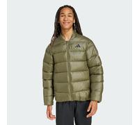 ADIDAS Sportswear Mens Essentials CLIMAWARM Synthetic Down Jackets - Khaki - Size Large