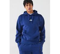 adidas Sportswear Men's Essentials Feelcozy Fleece Hoodie, Dark Blue, Size S, Men Dark Blue